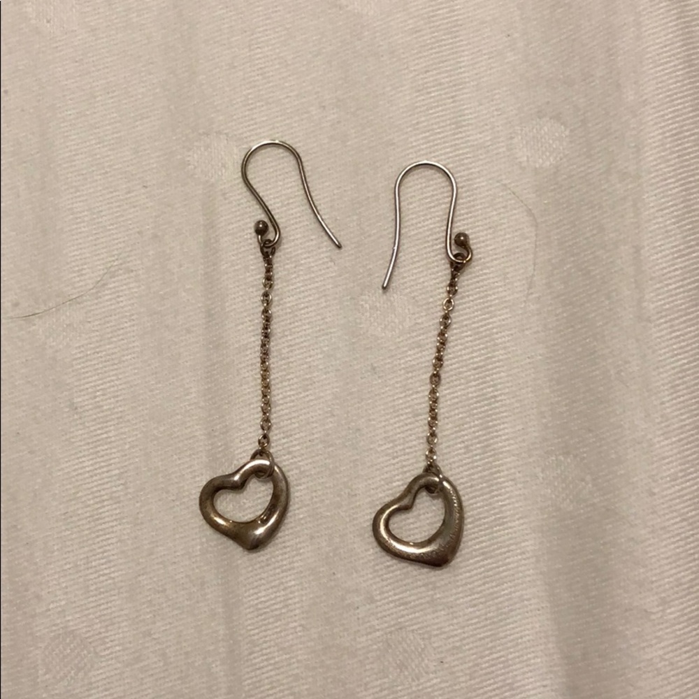 Tiffany and Co Open Heart Earrings: Elsa Peretti